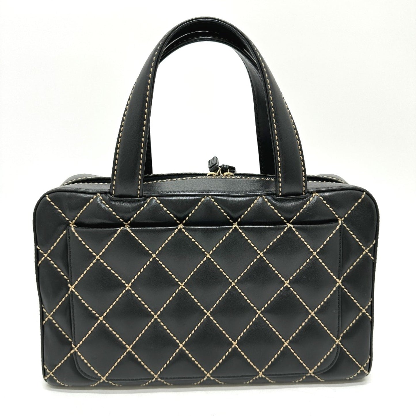 Chanel Black Leather Handbag ()