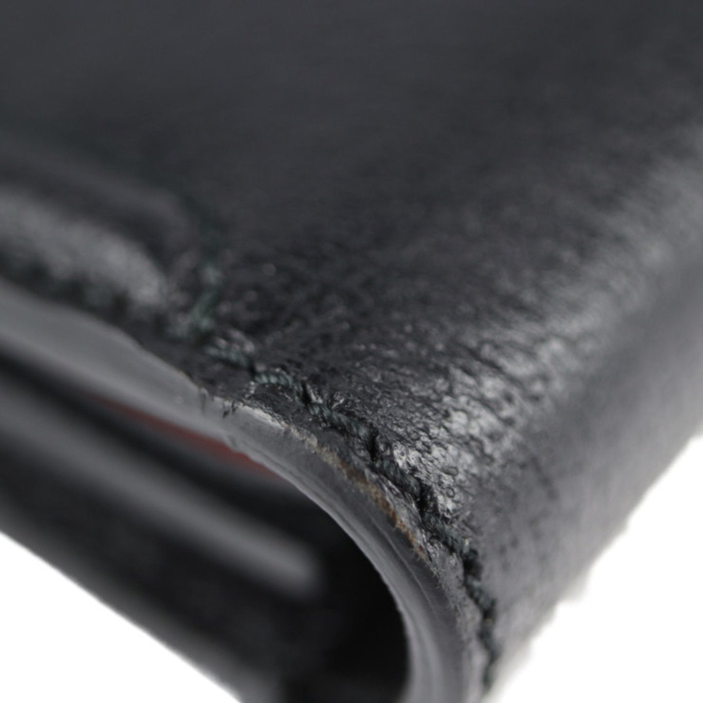 Gucci Black Leather Clutch Bag Handbag Tote Bag ()