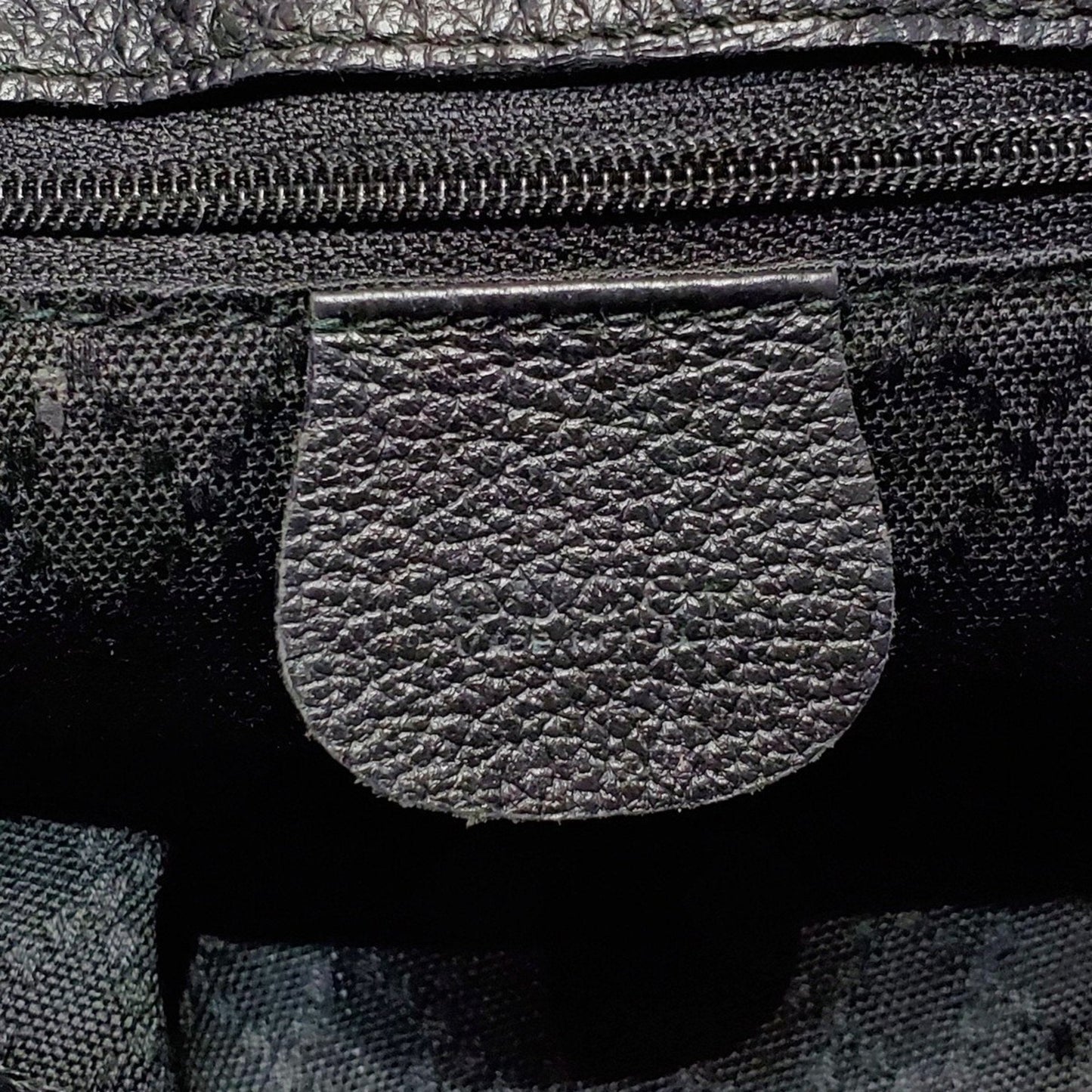 Gucci Black Suede Leather Backpack ()