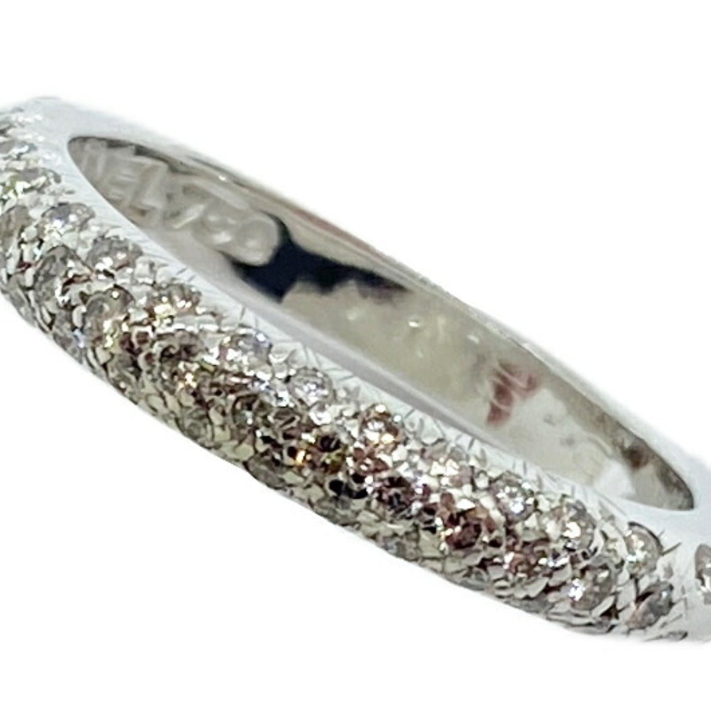 Chanel White Gold (18K) Band Ring ()