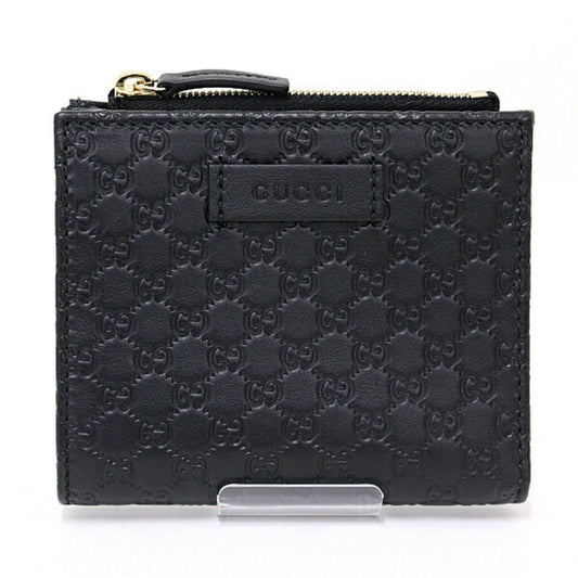 Gucci Black Pink White Yellow Leather Wallet (Bi-Fold) ()