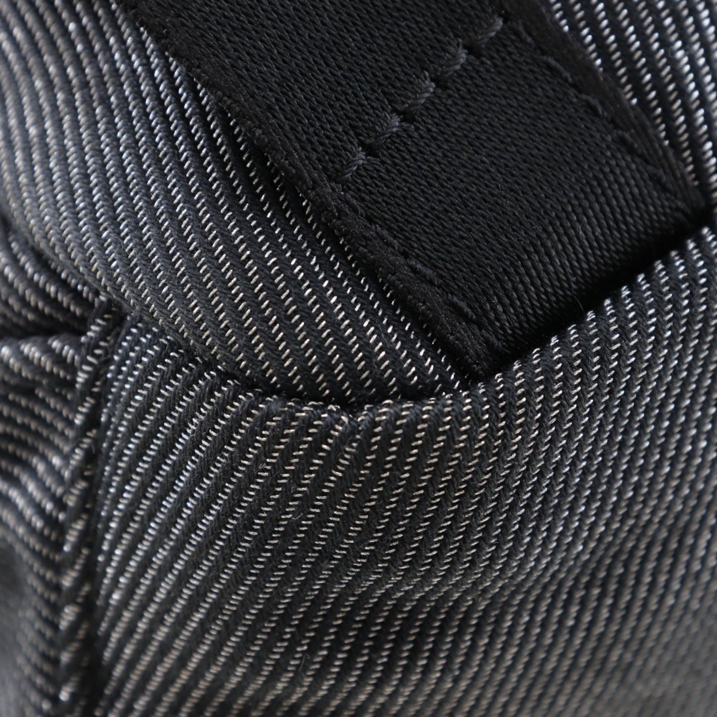 Chanel Black Canvas Backpack ()