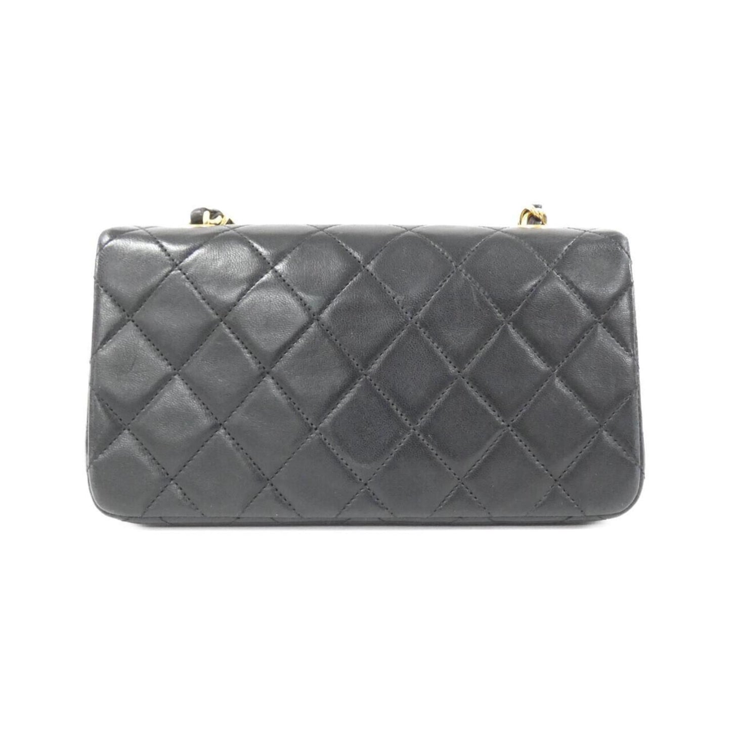 Chanel Black Leather Shoulder Bag ()
