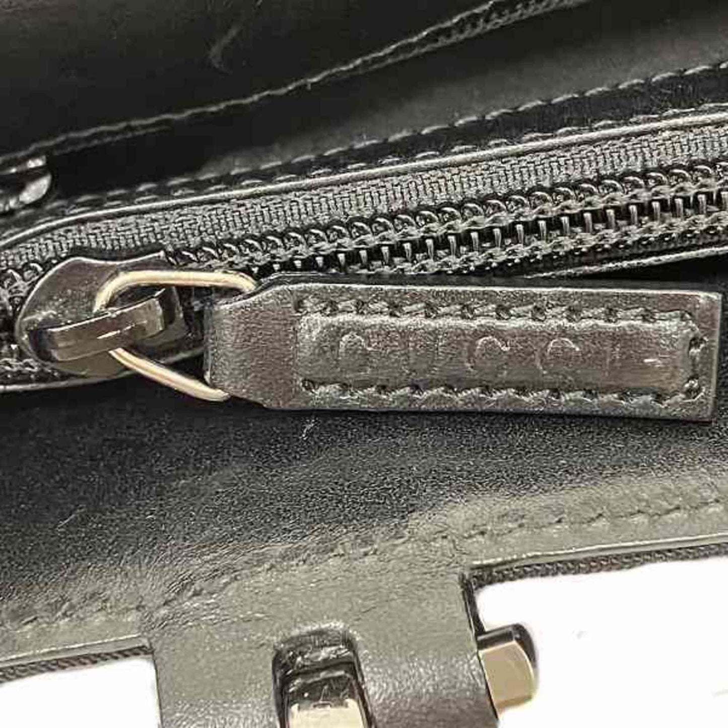 Gucci Black Nylon Metal Handbag ()