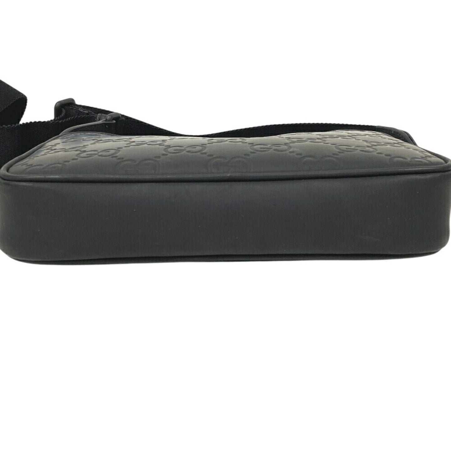 Gucci Black Rubber Shoulder Bag ()