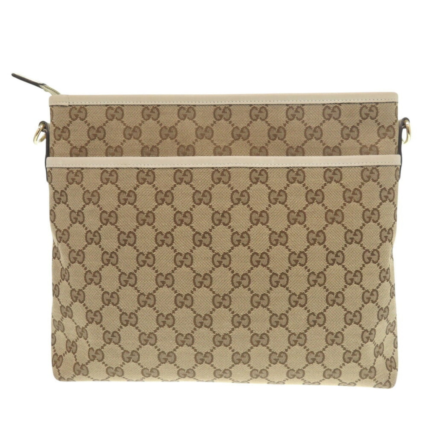 Gucci Beige Gg Canvas Shoulder Bag ()