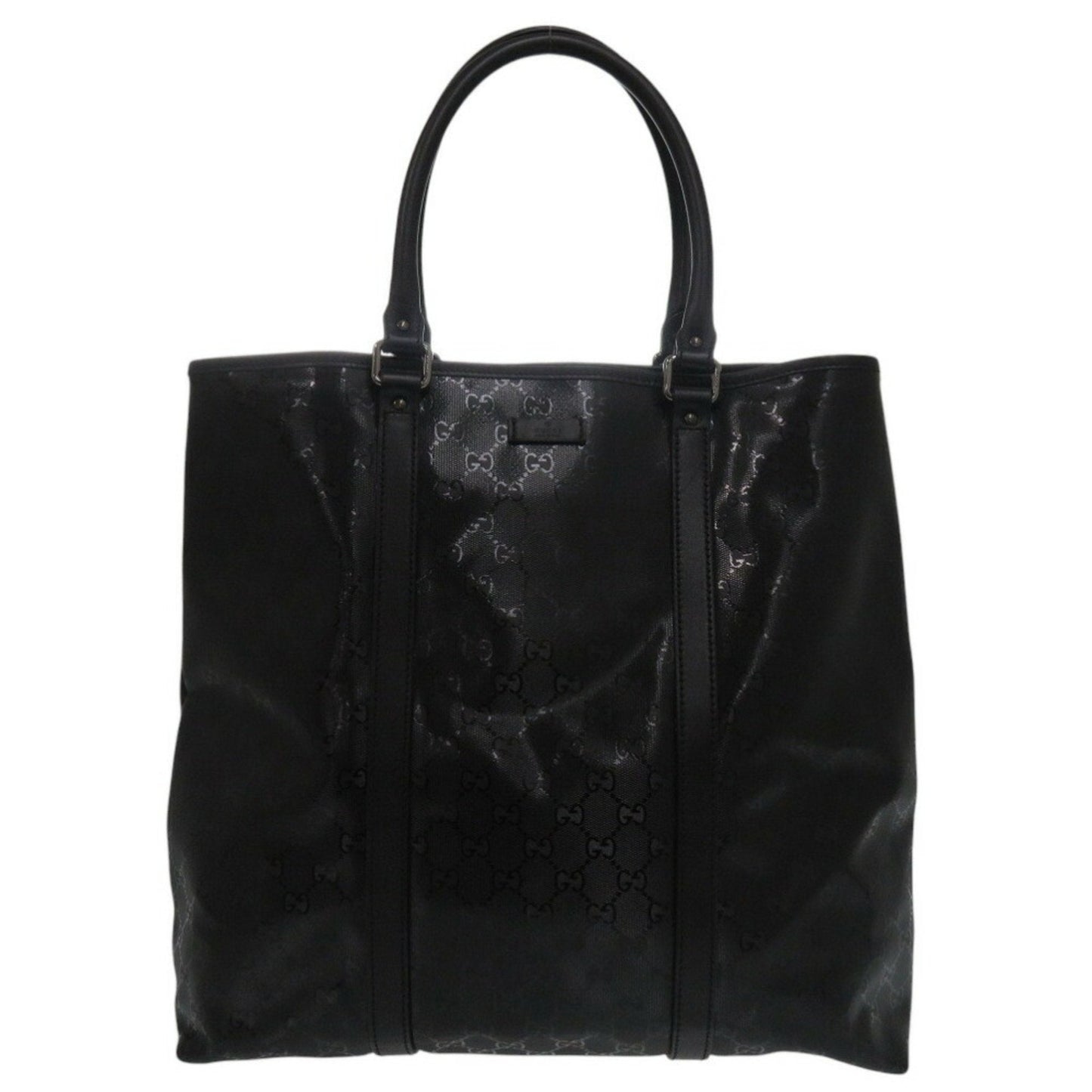 Gucci Black Pvc Tote Bag ()