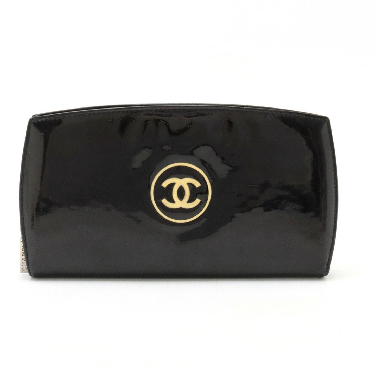 Chanel Black Leather Coin Purse/Coin Case ()