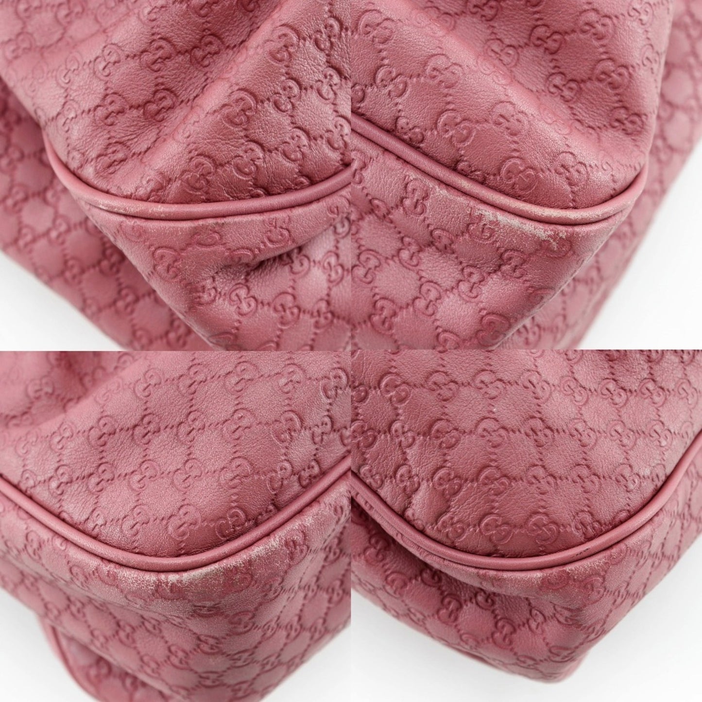 Gucci Sukey Pink Leather Tote Bag ()