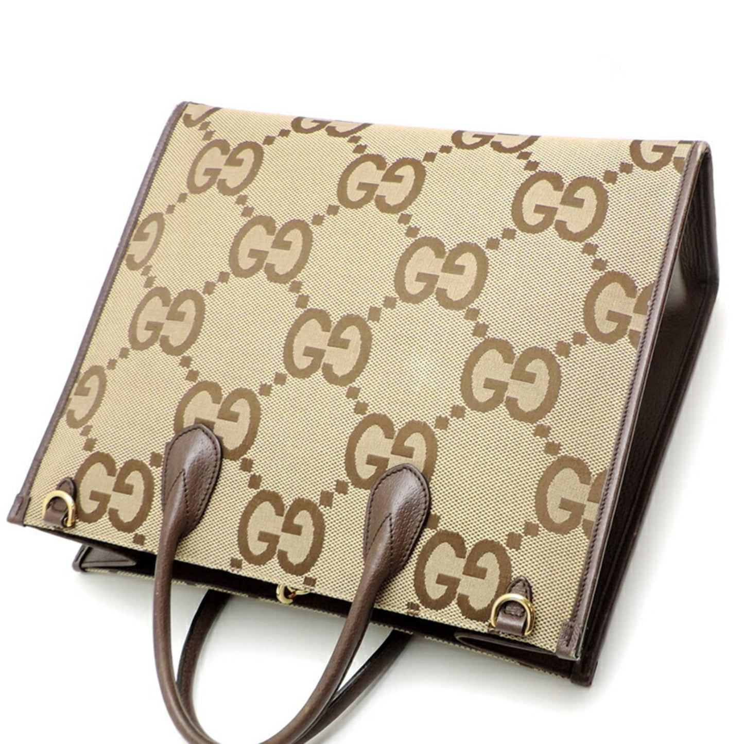 Gucci Beige Leather Tote Bag ()