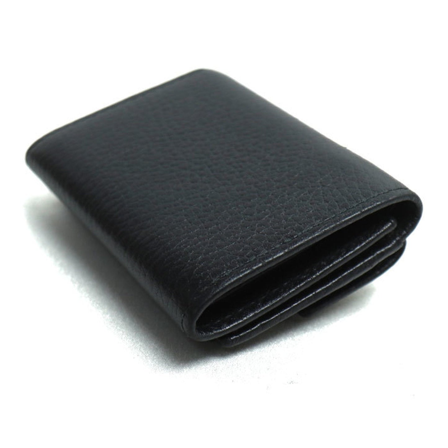 Gucci Black Leather Wallet (Tri-Fold) ()