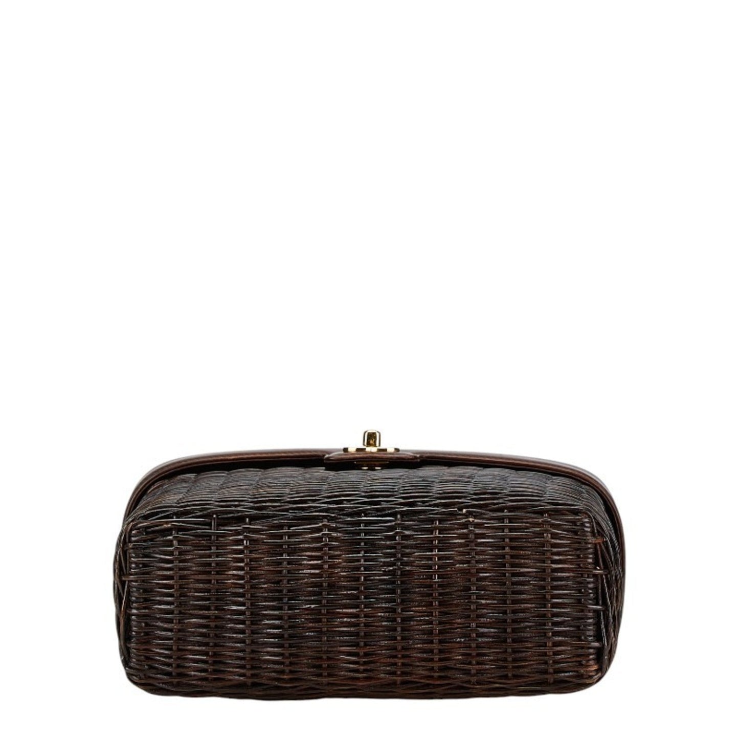 Chanel Brown Leather Handbag ()