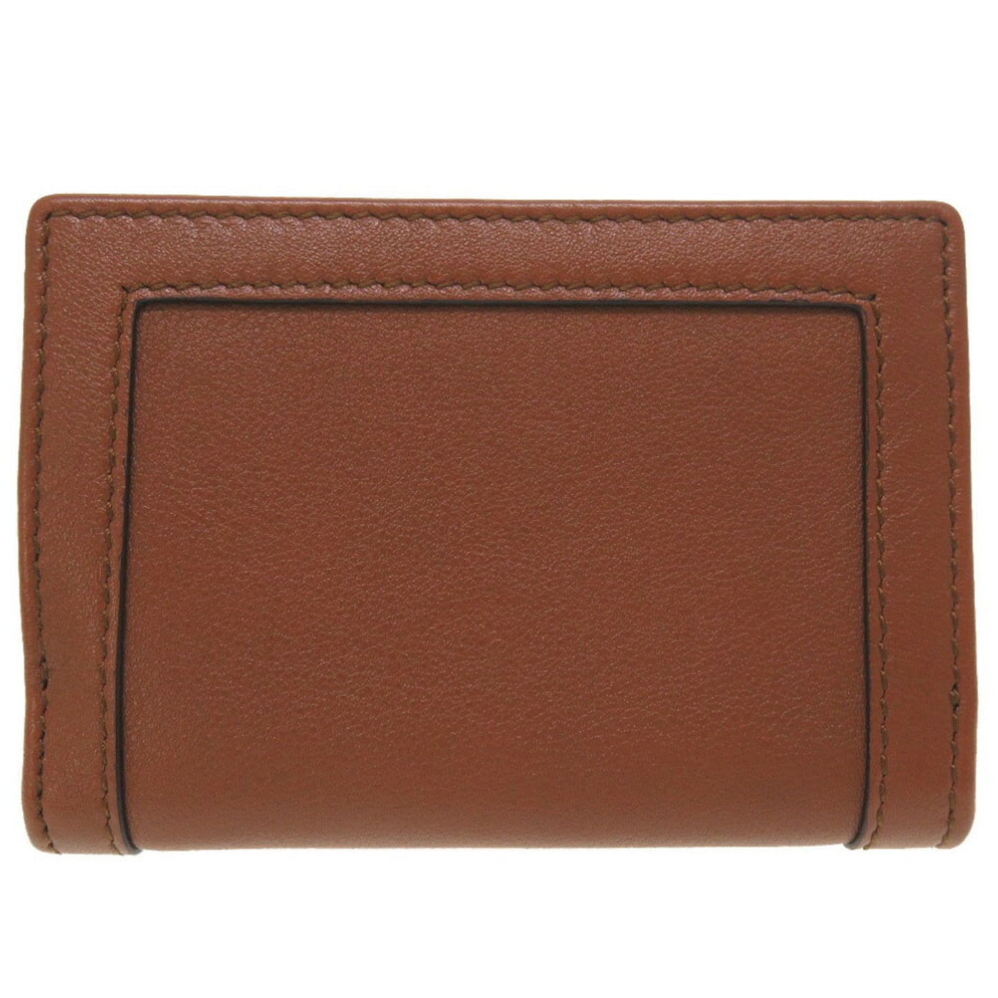 Gucci Bamboo Brown Bamboo Leather Wallet (Tri-Fold) ()