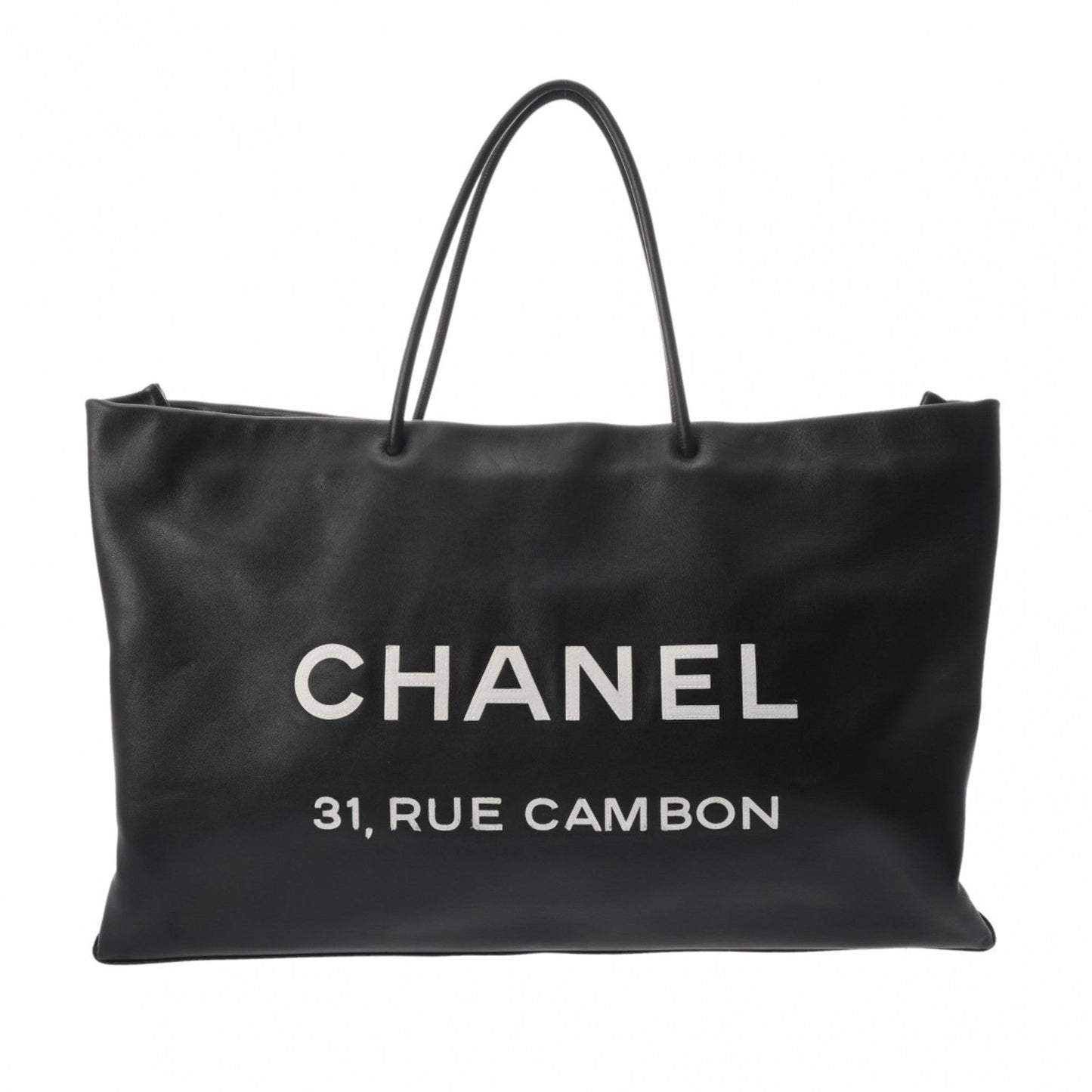 Chanel Black Leather Handbag ()