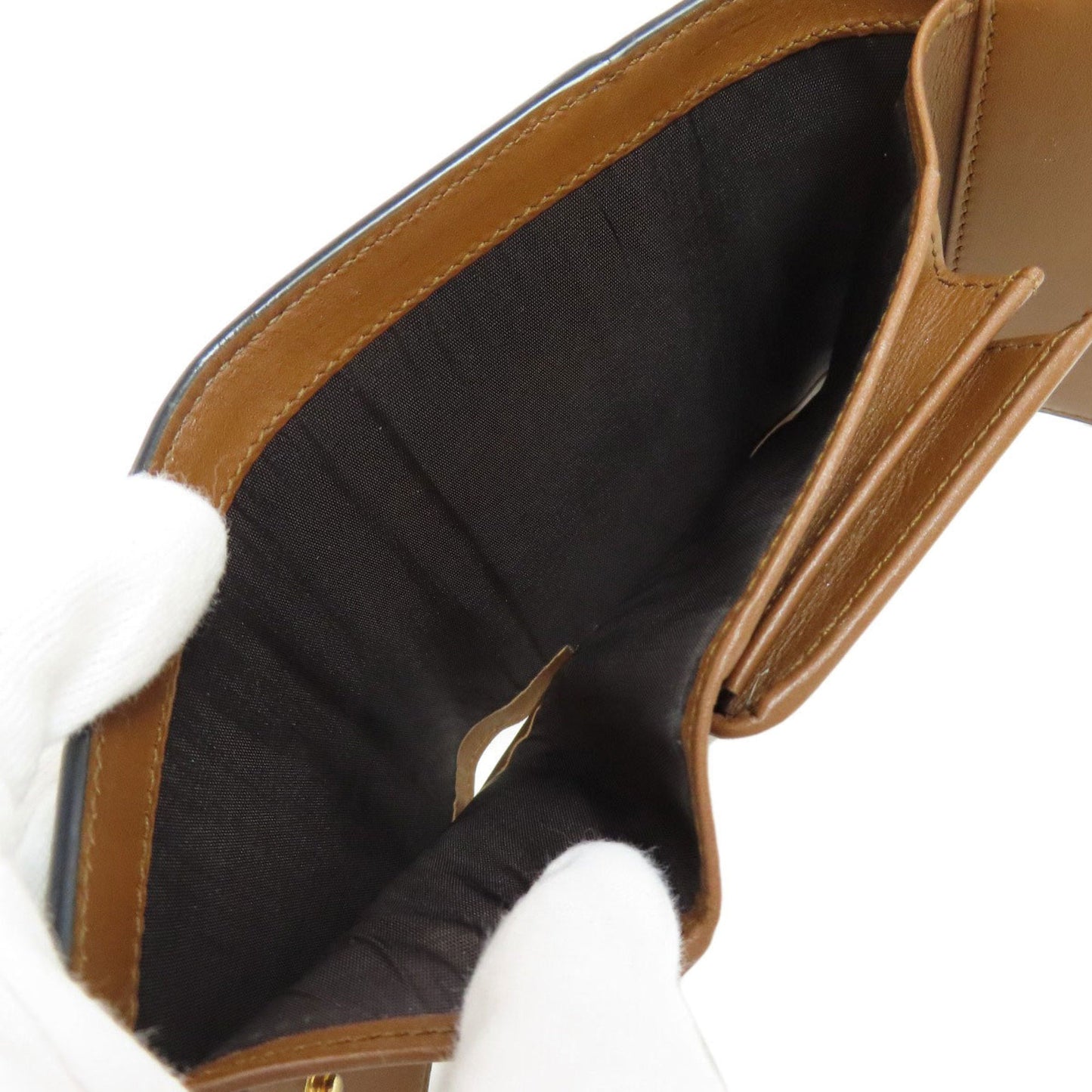 Gucci Black Brown Pvc Leather Wallet (Bi-Fold) ()