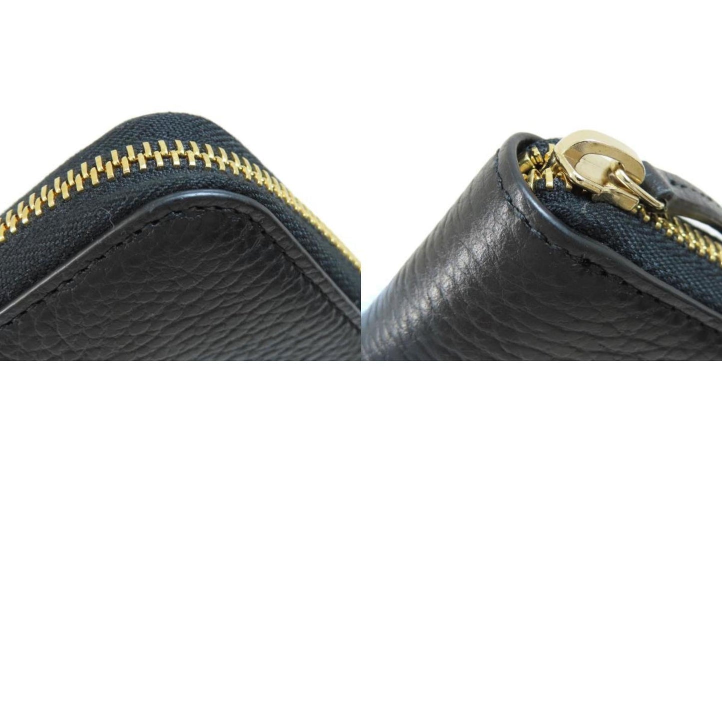 Gucci Black Leather Coin Purse/Coin Case ()