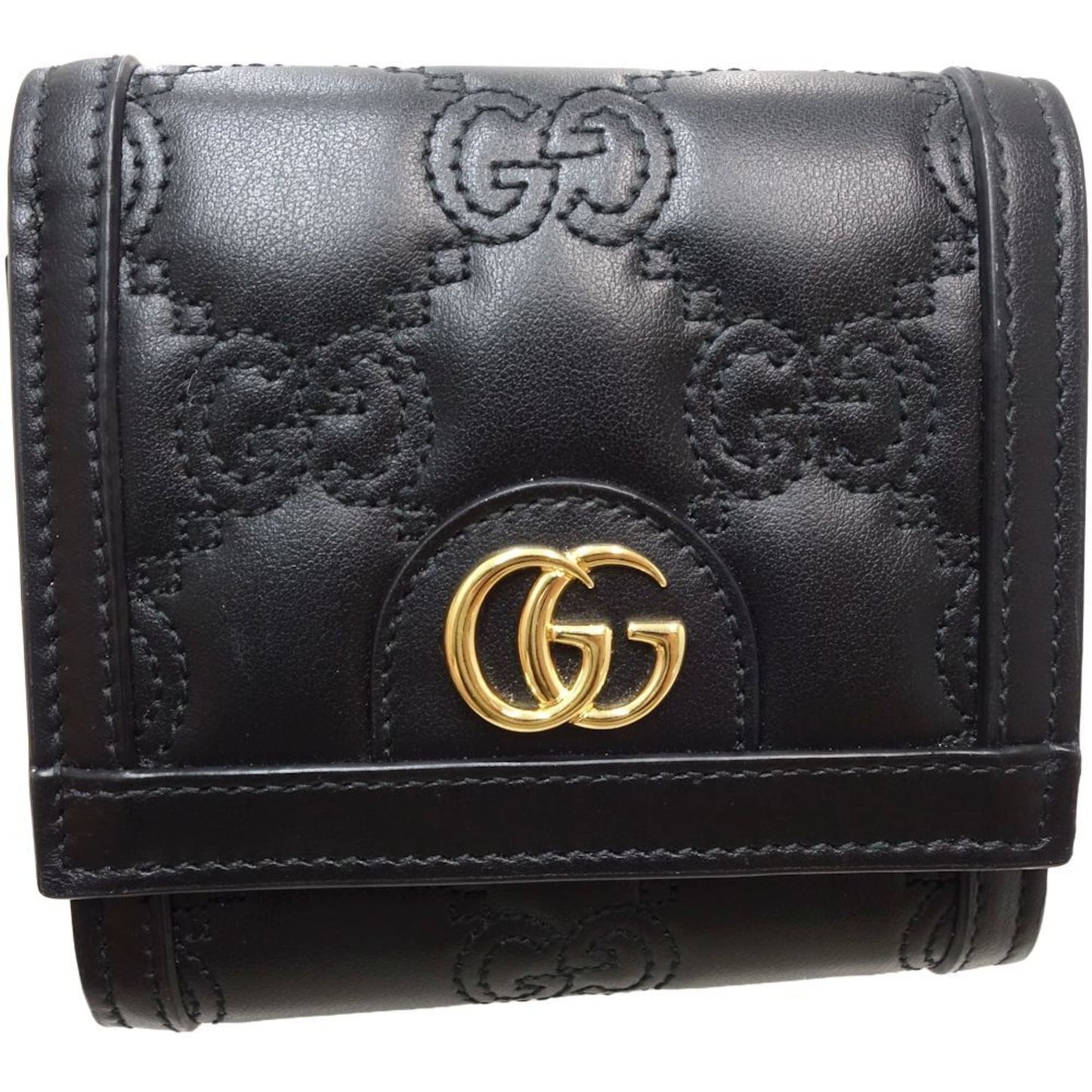 Gucci Black Leather Wallet (Bi-Fold) ()