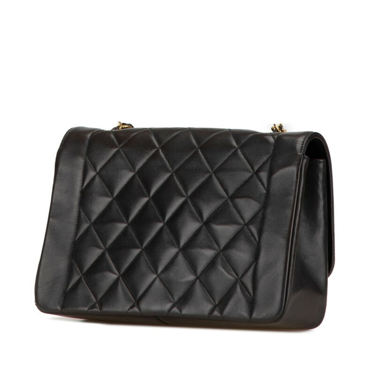 Chanel Black Leather Shoulder Bag ()