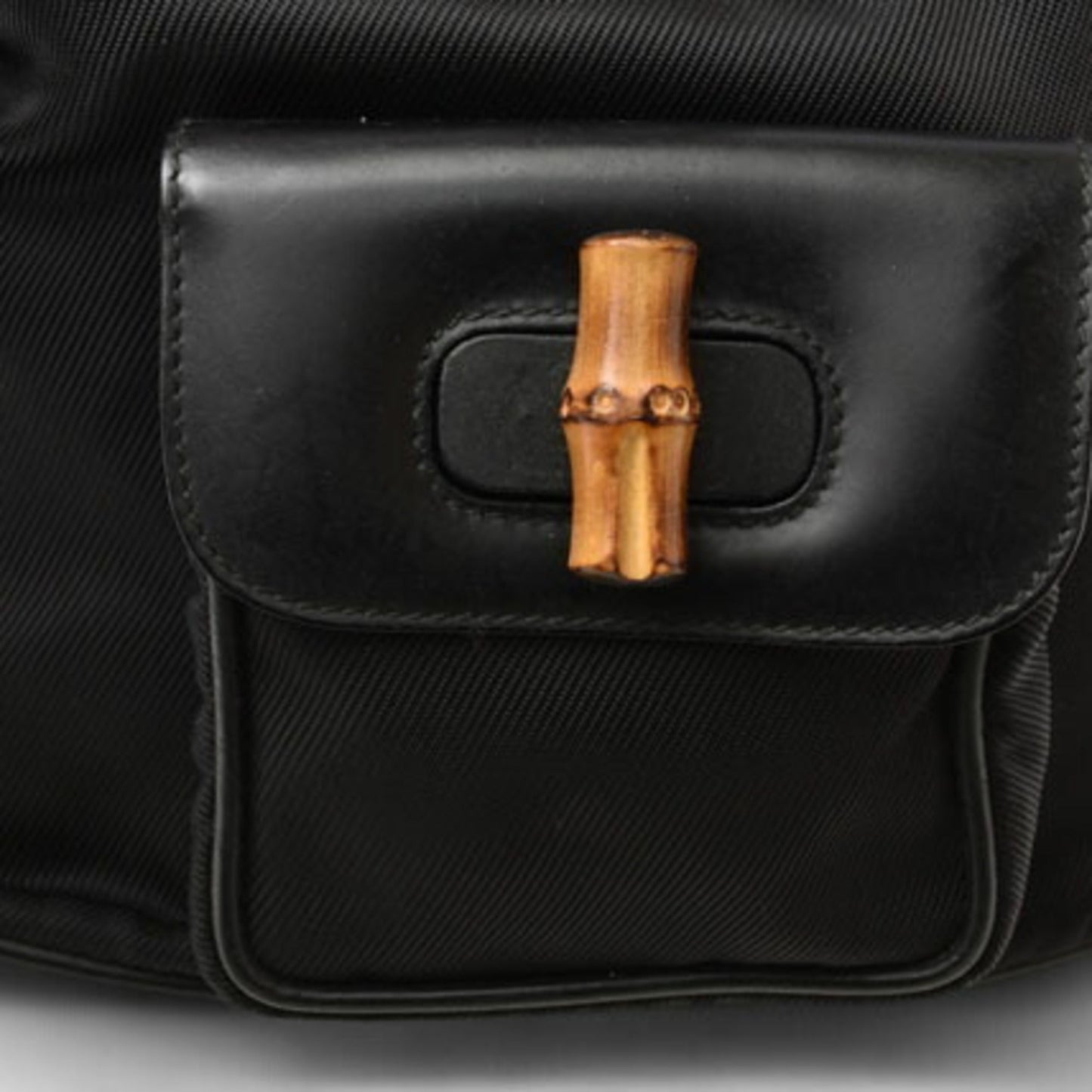 Gucci Black Leather Backpack ()