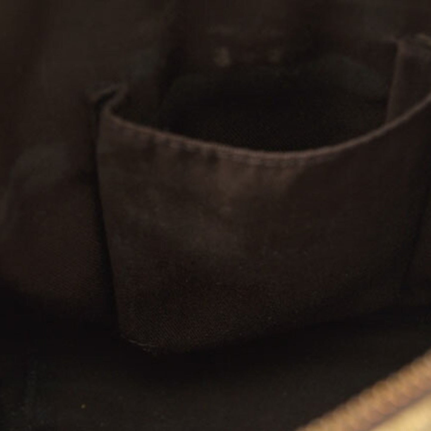 Gucci Beige Brown Coated Canvas Shoulder Bag ()