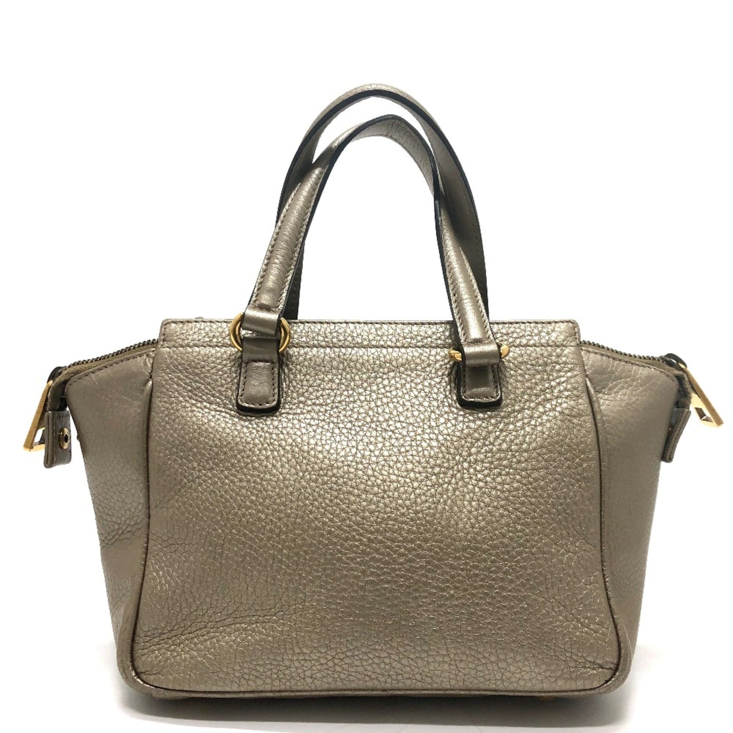 Gucci Gold Leather Handbag ()