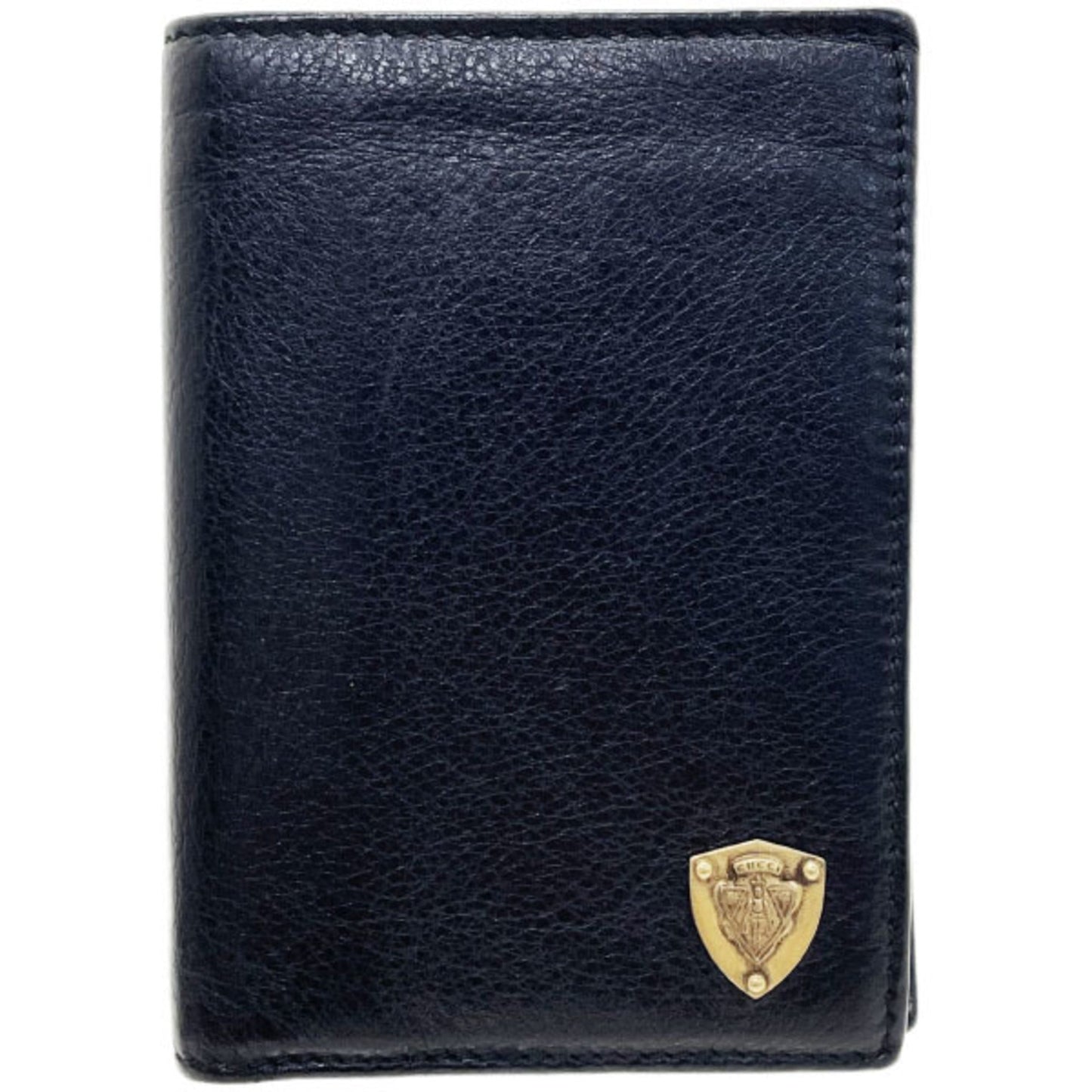 Gucci Black Leather Wallet (Bi-Fold) ()