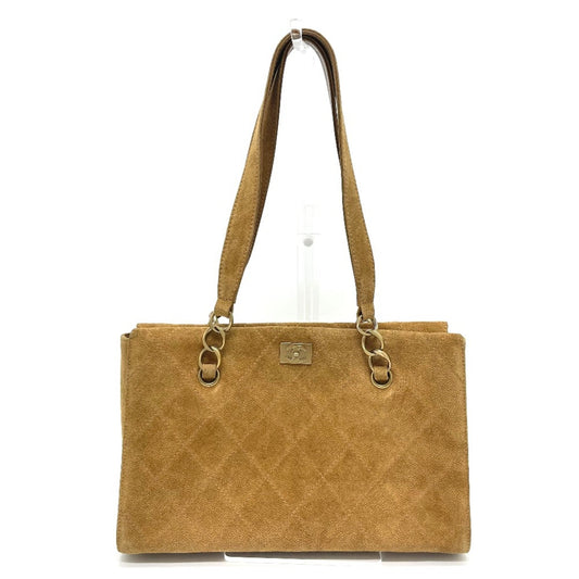 Chanel Brown Leather Shoulder Bag ()