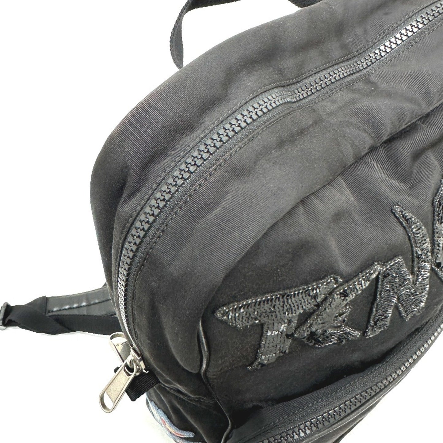 Gucci Black Canvas Backpack ()