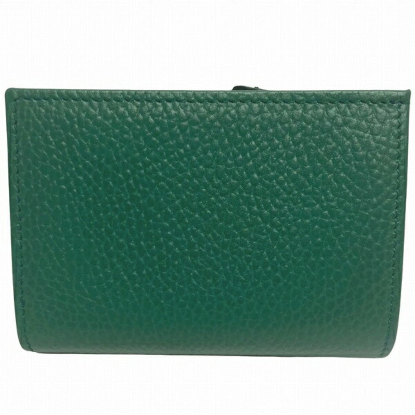Gucci Green Leather Long Wallet (Bi-Fold) ()