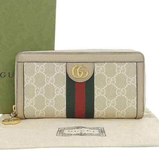 Gucci Gg Supreme Beige Gg Supreme Wallet (Bi-Fold) ()