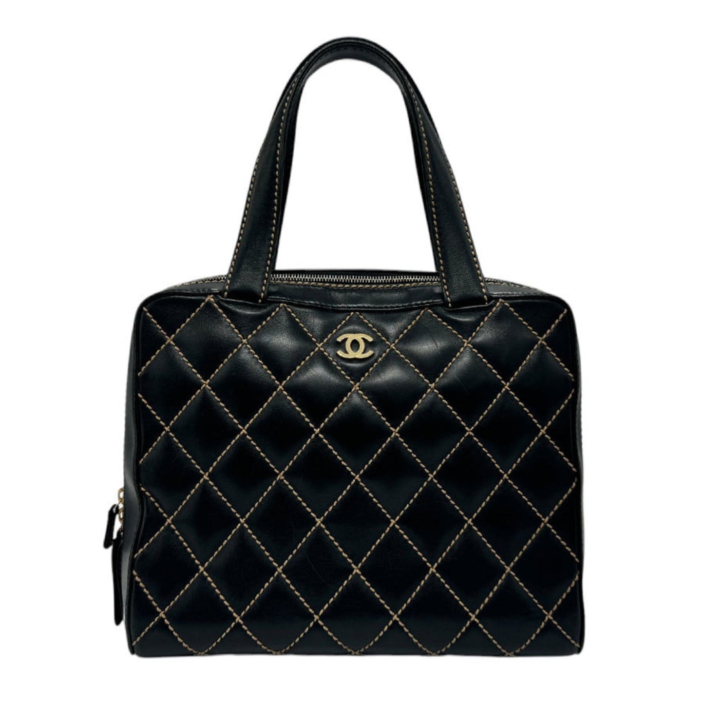 Chanel Black Leather Handbag ()