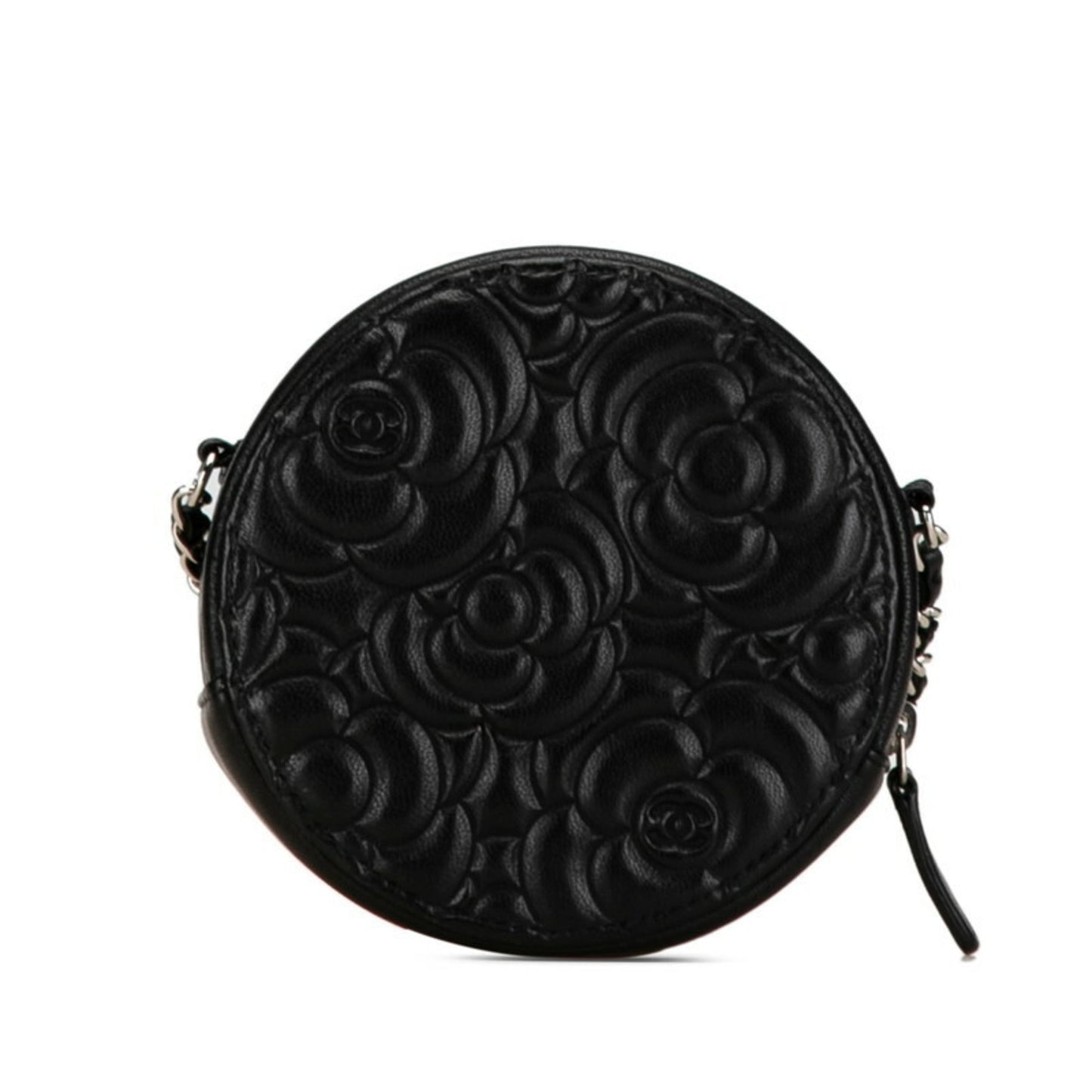 Chanel Black Leather Pochette Shoulder Bag ()