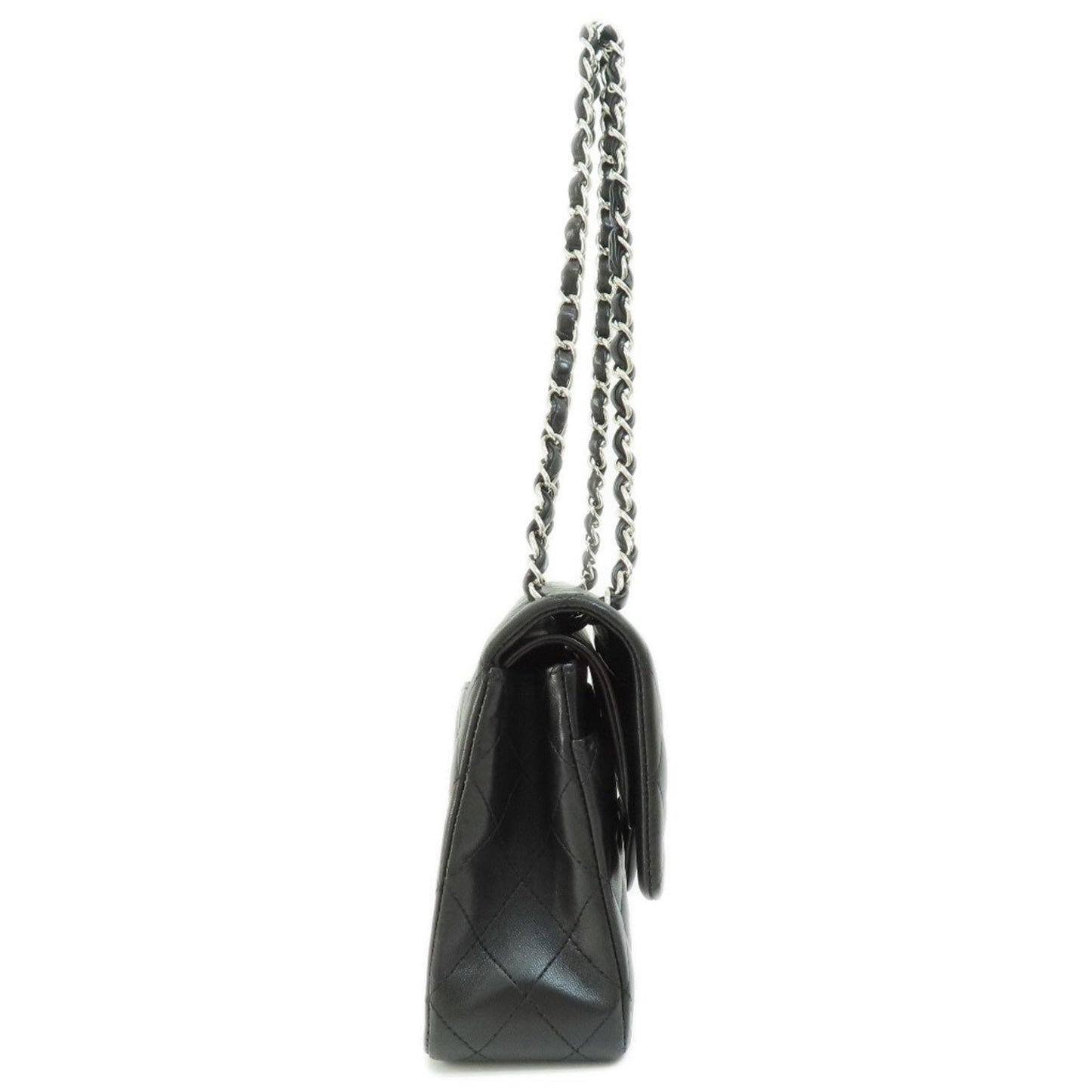 Chanel Black Suede Shoulder Bag ()