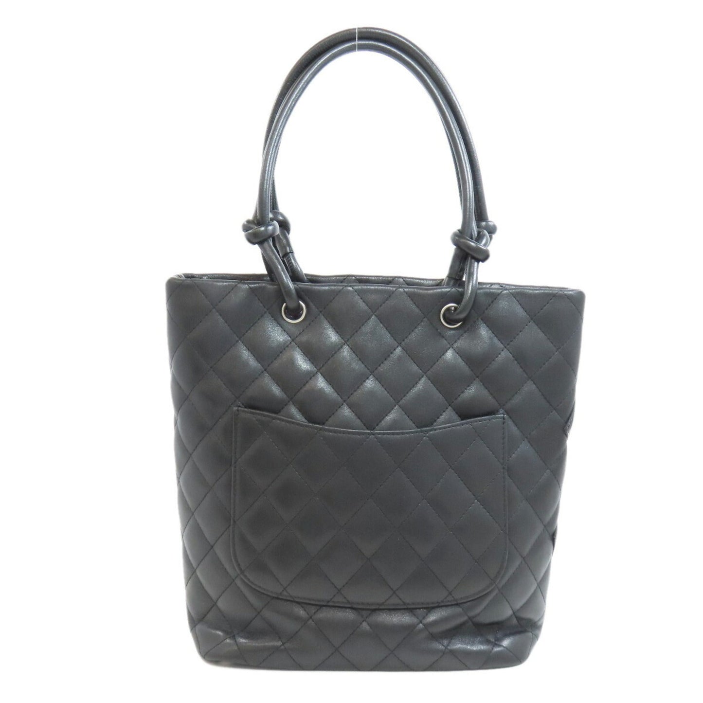 Chanel Black Leather Tote Bag ()