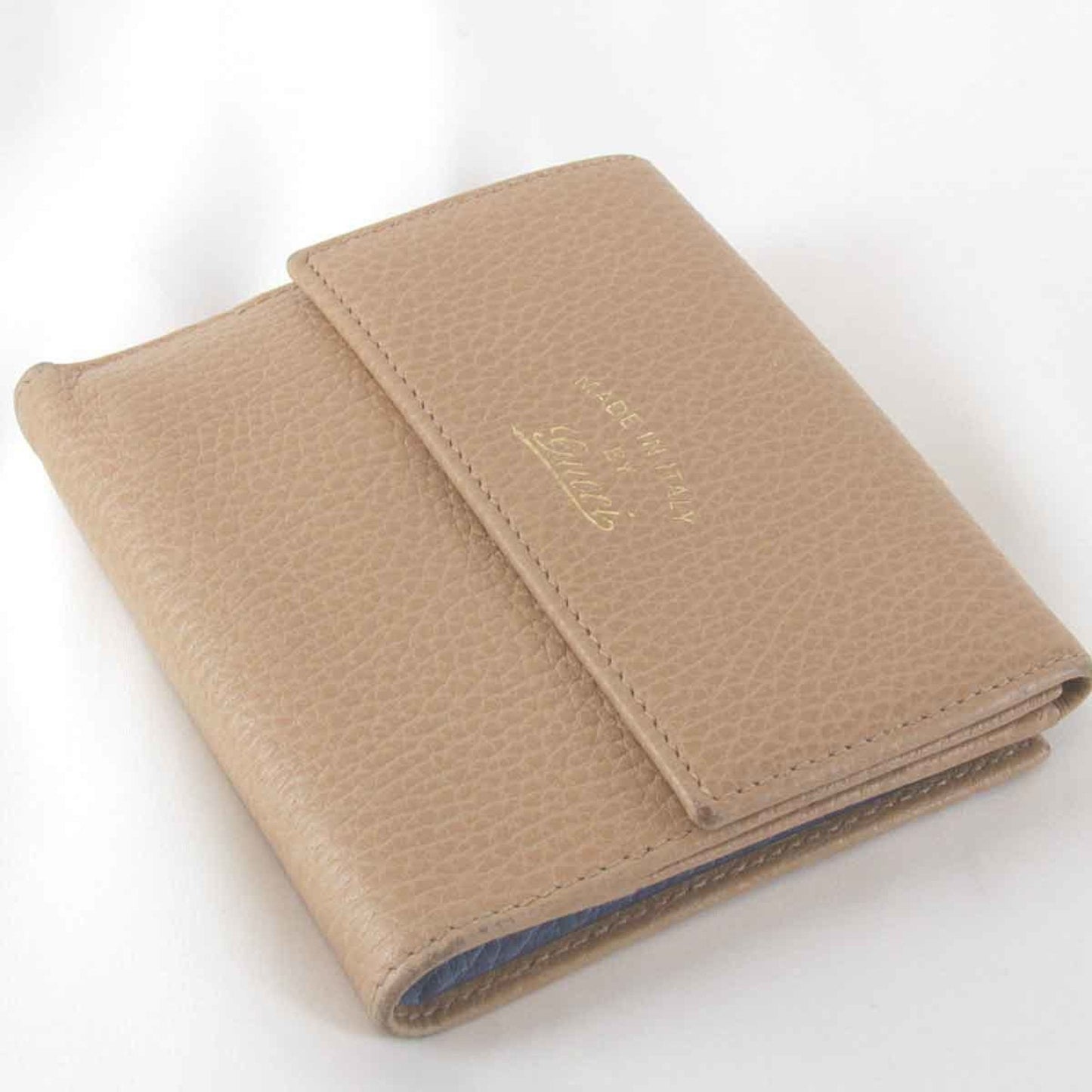 Gucci Beige Leather Wallet (Bi-Fold) ()