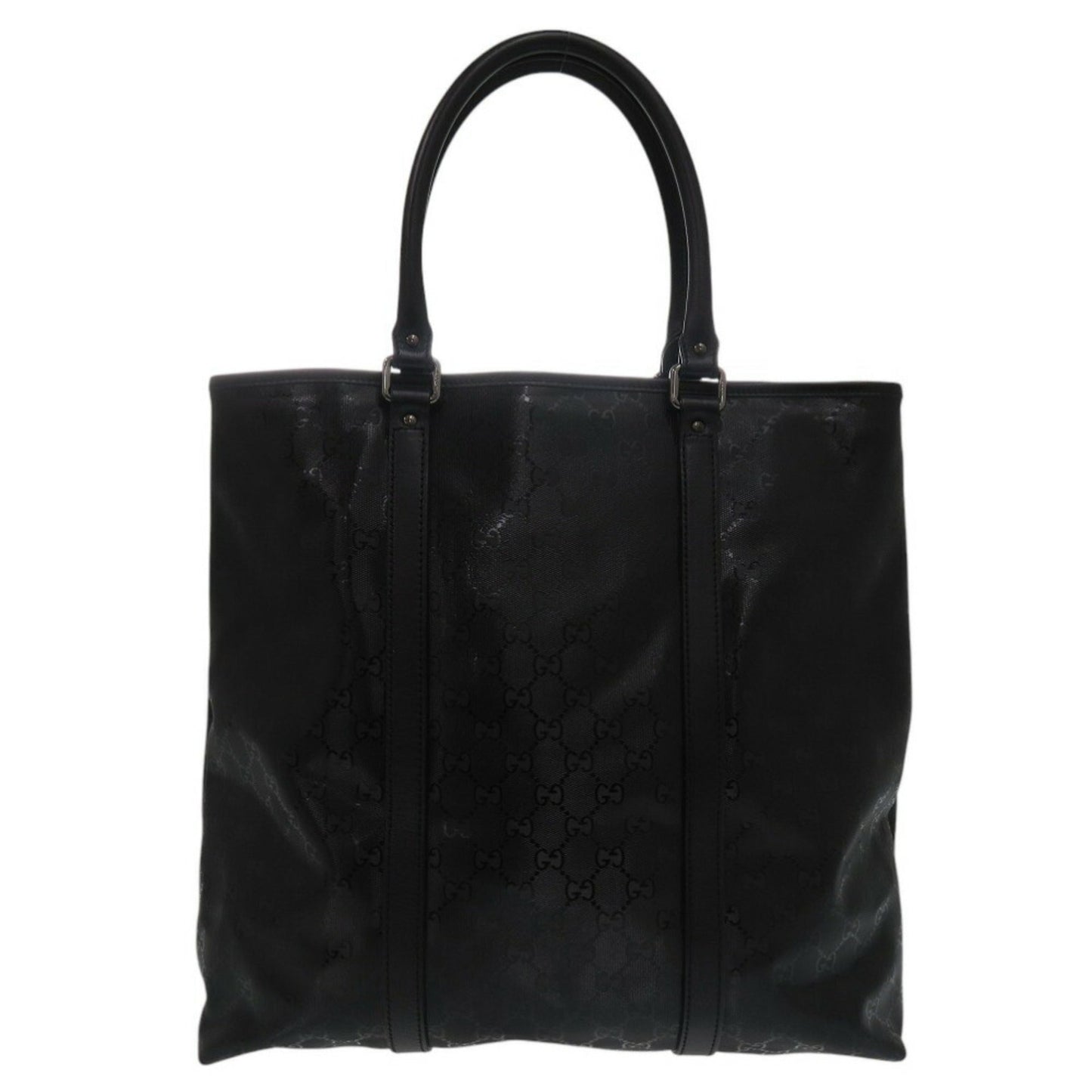 Gucci Black Pvc Tote Bag ()