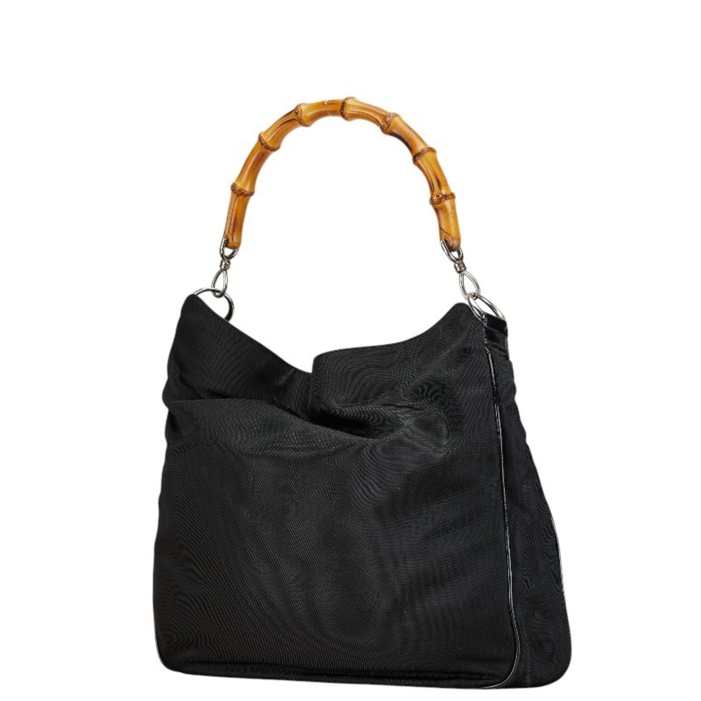 Gucci Black Nylon Handbag Shoulder Bag ()