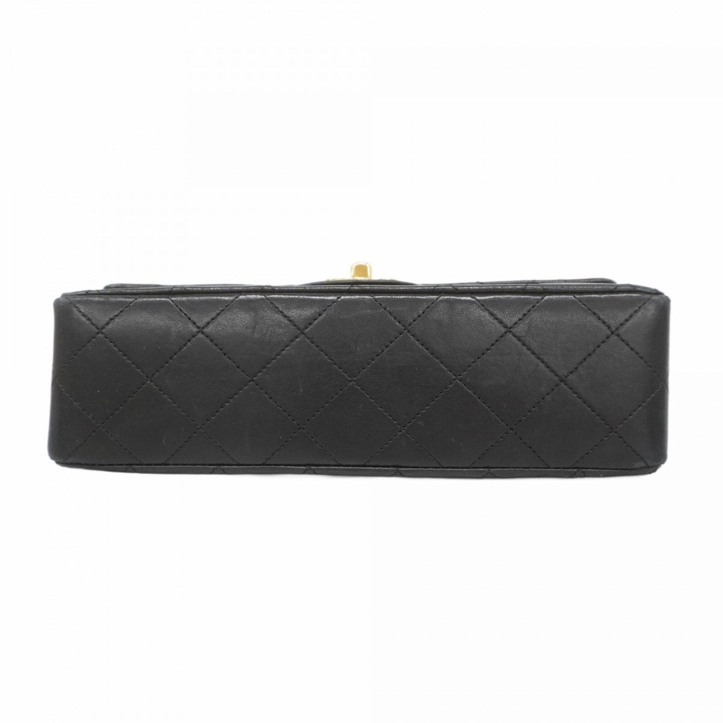Chanel Black Leather Shoulder Bag ()