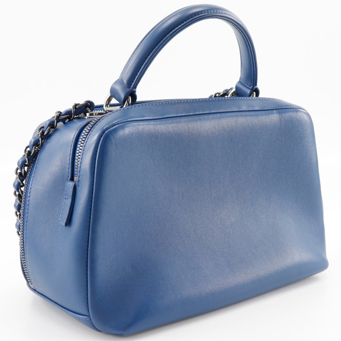 Chanel Blue Leather Handbag ()