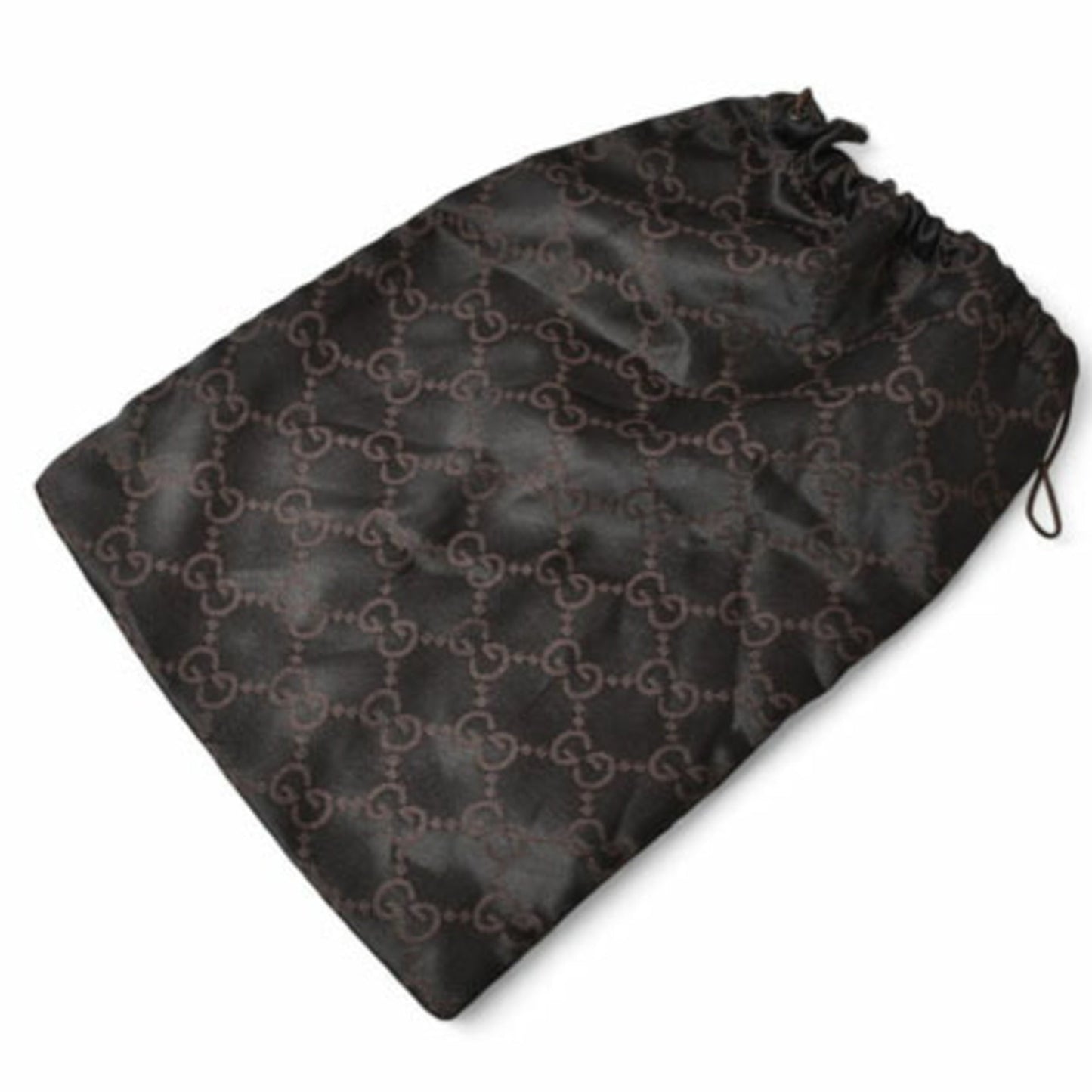 Gucci Beige Brown Coated Canvas Shoulder Bag ()