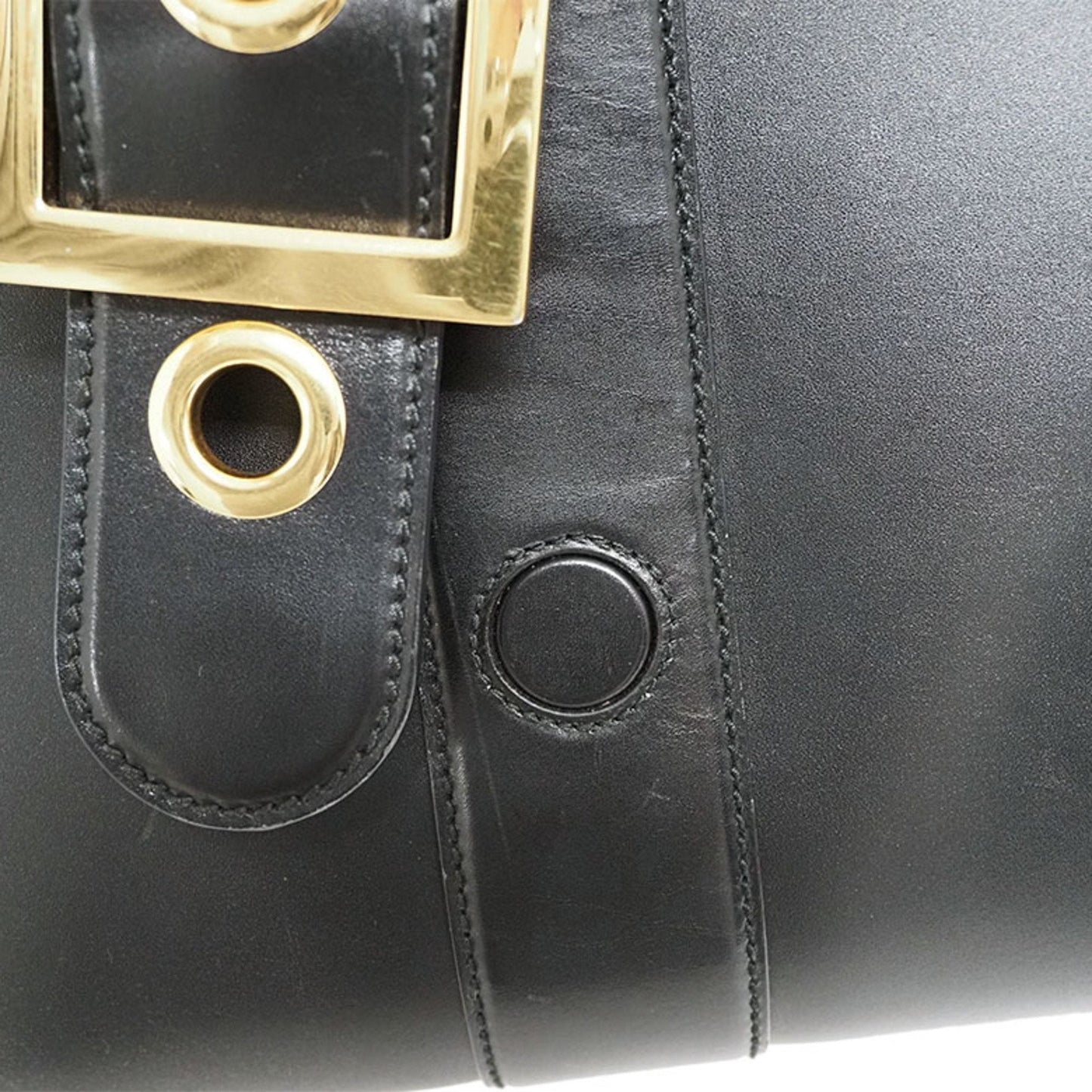 Gucci Black Leather Handbag ()
