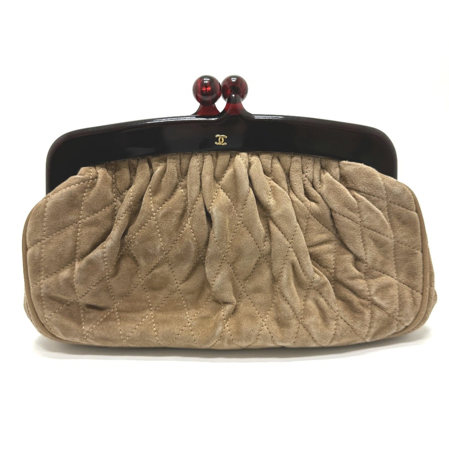 Chanel Brown Leather Pouch ()