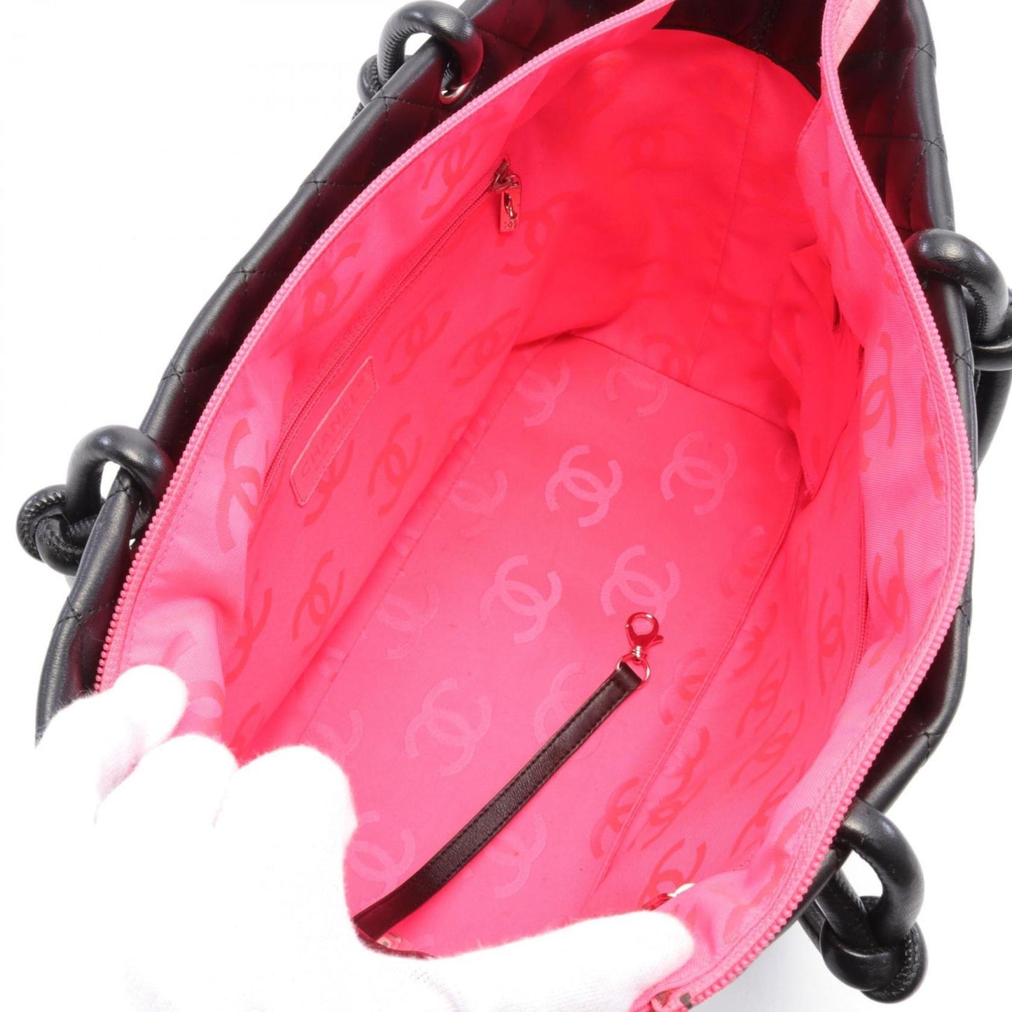 Chanel Black Cambon Ligne Tote Bag ()