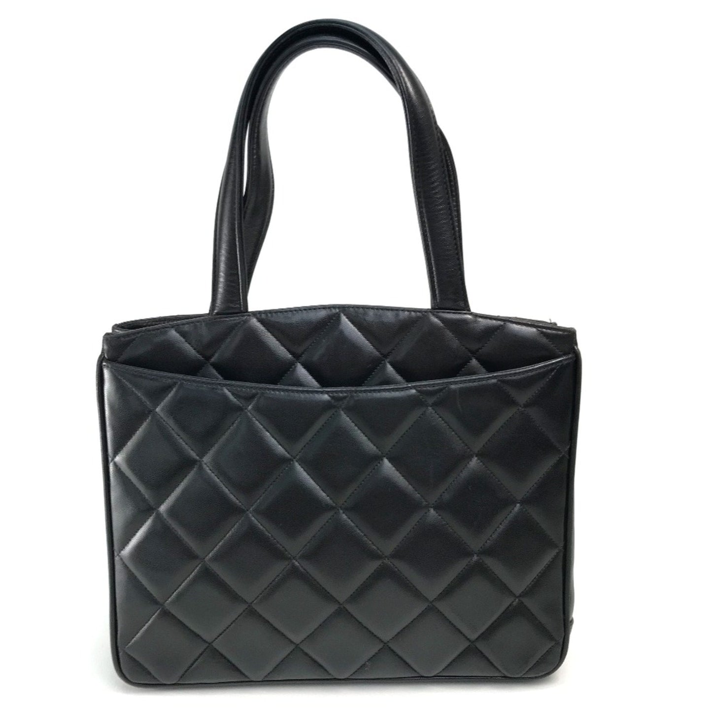 Chanel Black Leather Tote Bag ()