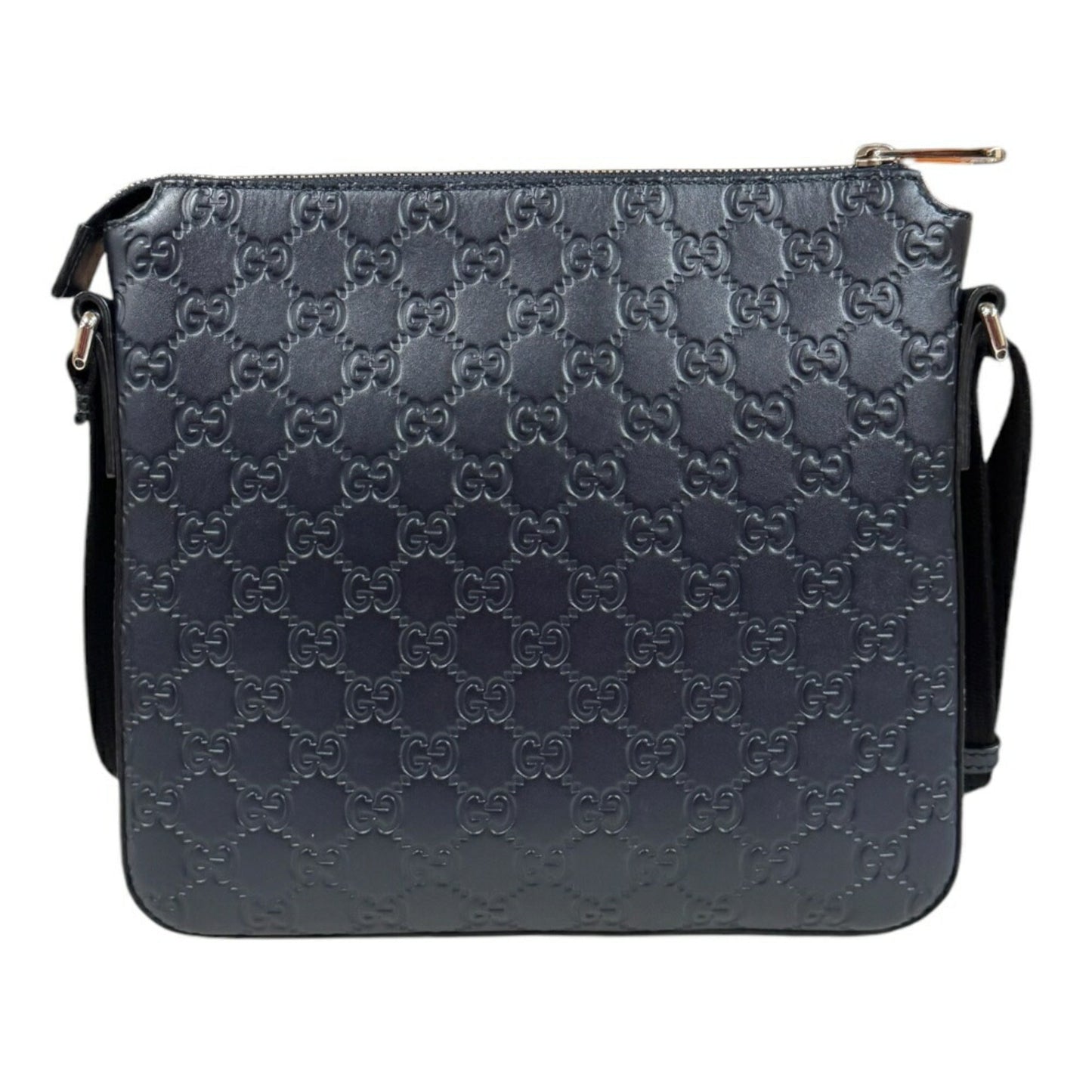 Gucci Navy Leather Shoulder Bag ()