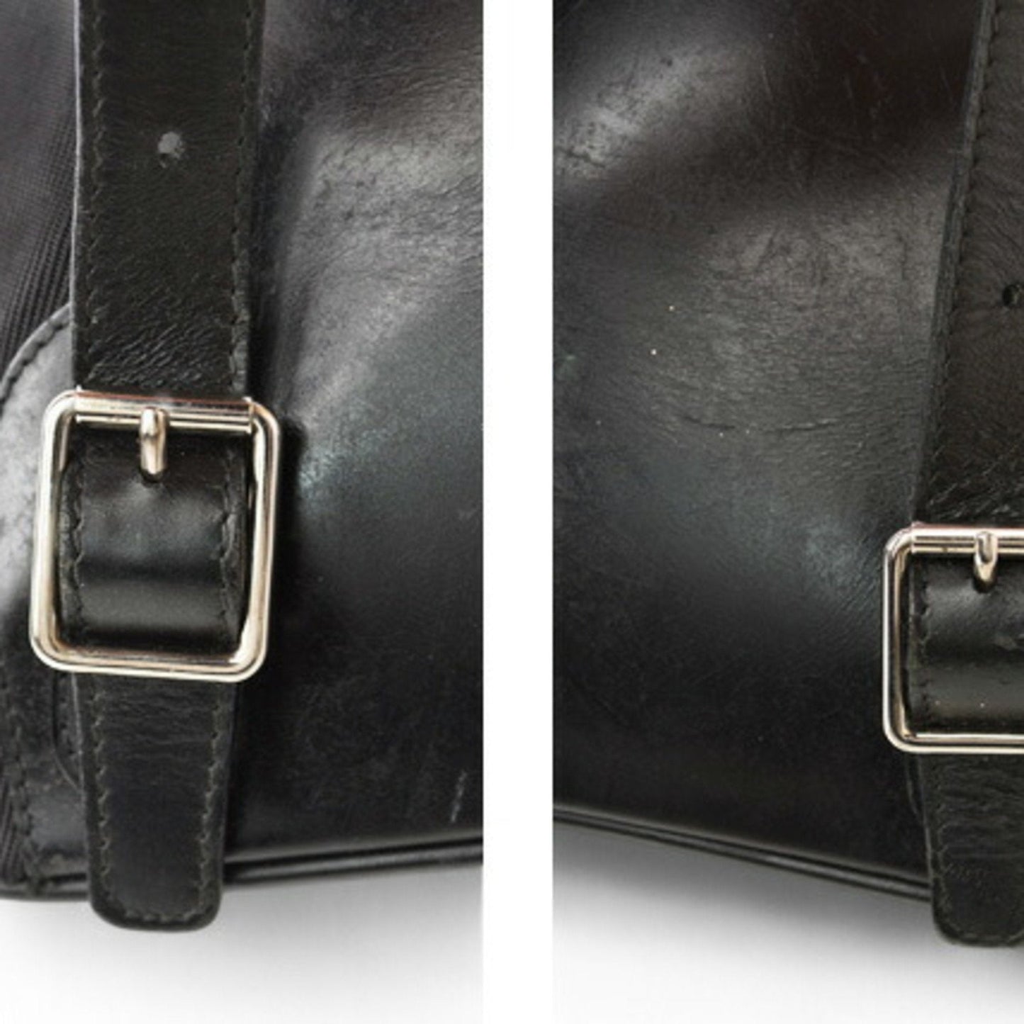 Gucci Black Leather Backpack ()