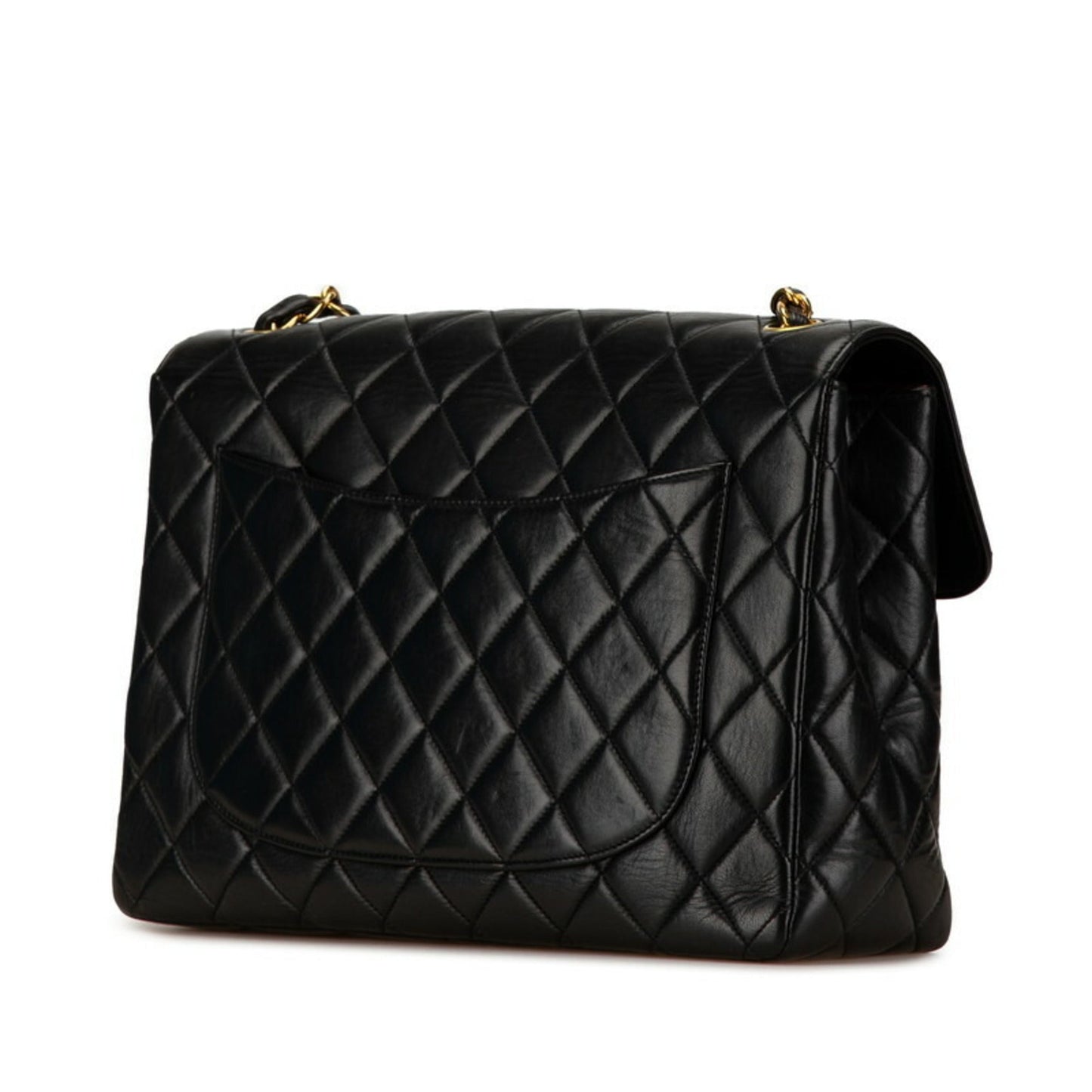 Chanel Black Leather Shoulder Bag ()