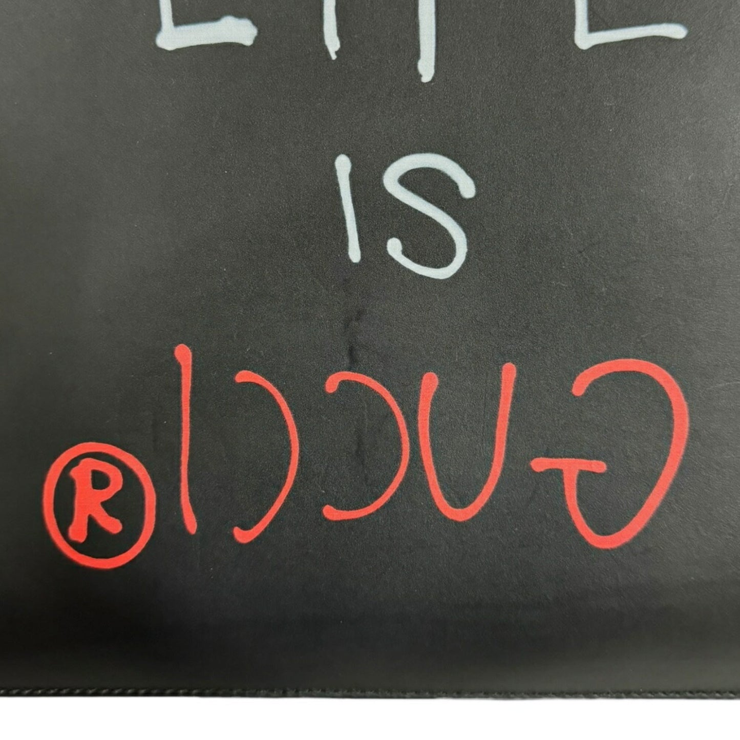 Gucci Black Leather Clutch Bag ()