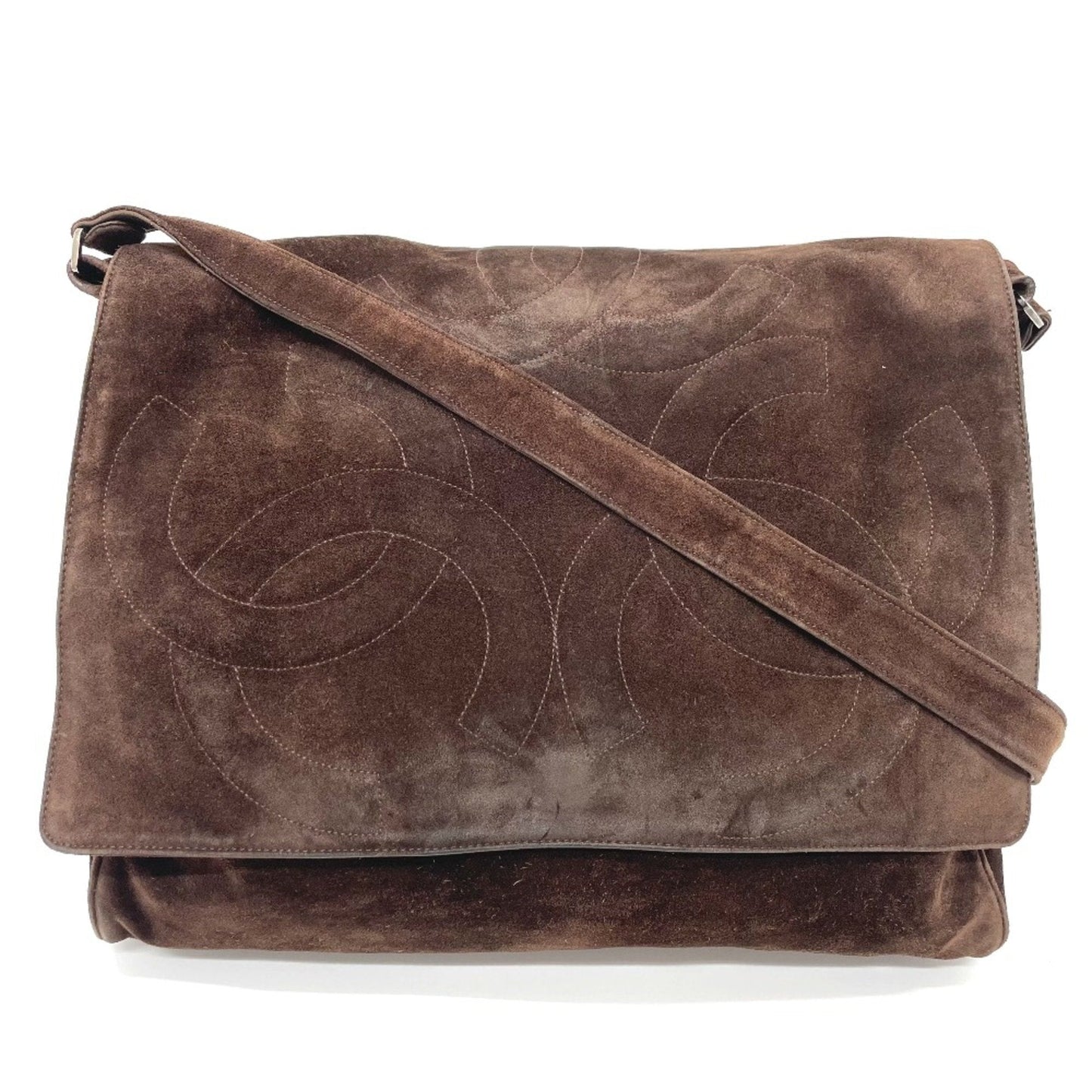 Chanel Brown Leather Shoulder Bag ()
