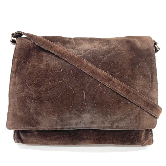 Chanel Brown Leather Shoulder Bag ()